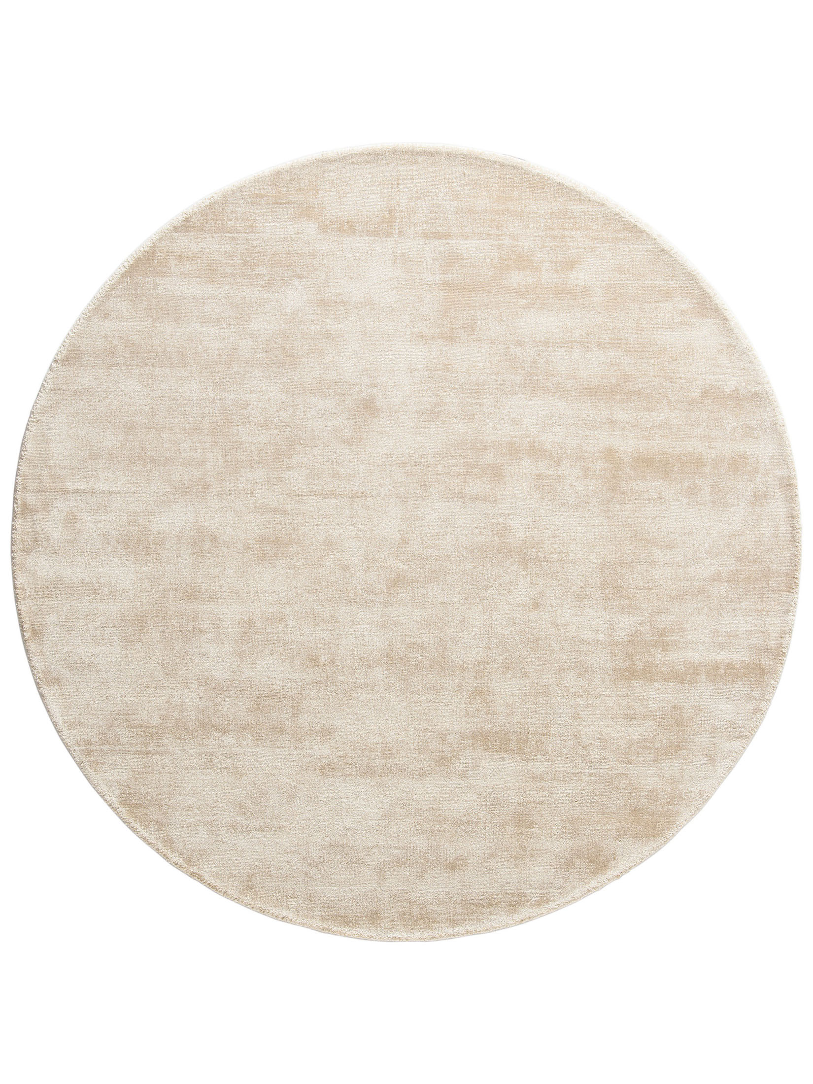 Piemonte Viskose-Teppich, Creme