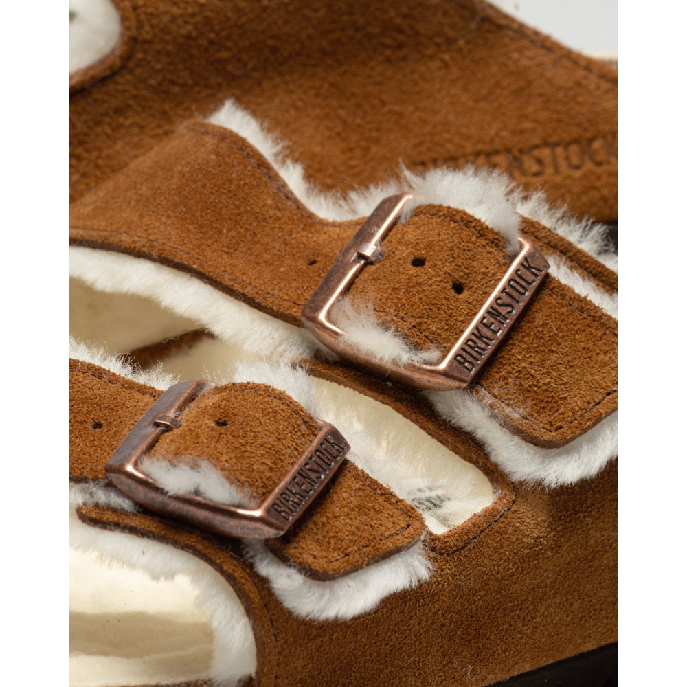Birkenstock Arizona VL Shearling 1001128 / braun