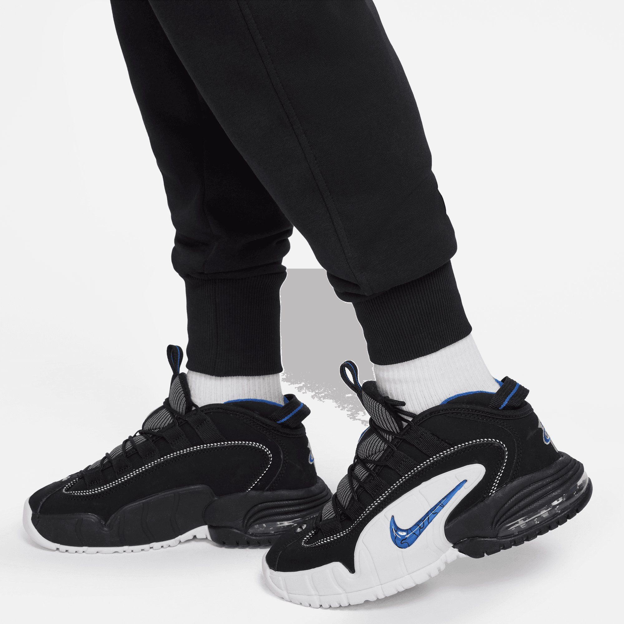 Nike Sportswear Jogginghose CLUB FLEECE BIG KIDS' (GIRLS) HIGH-WAISTED FITTED PANTS