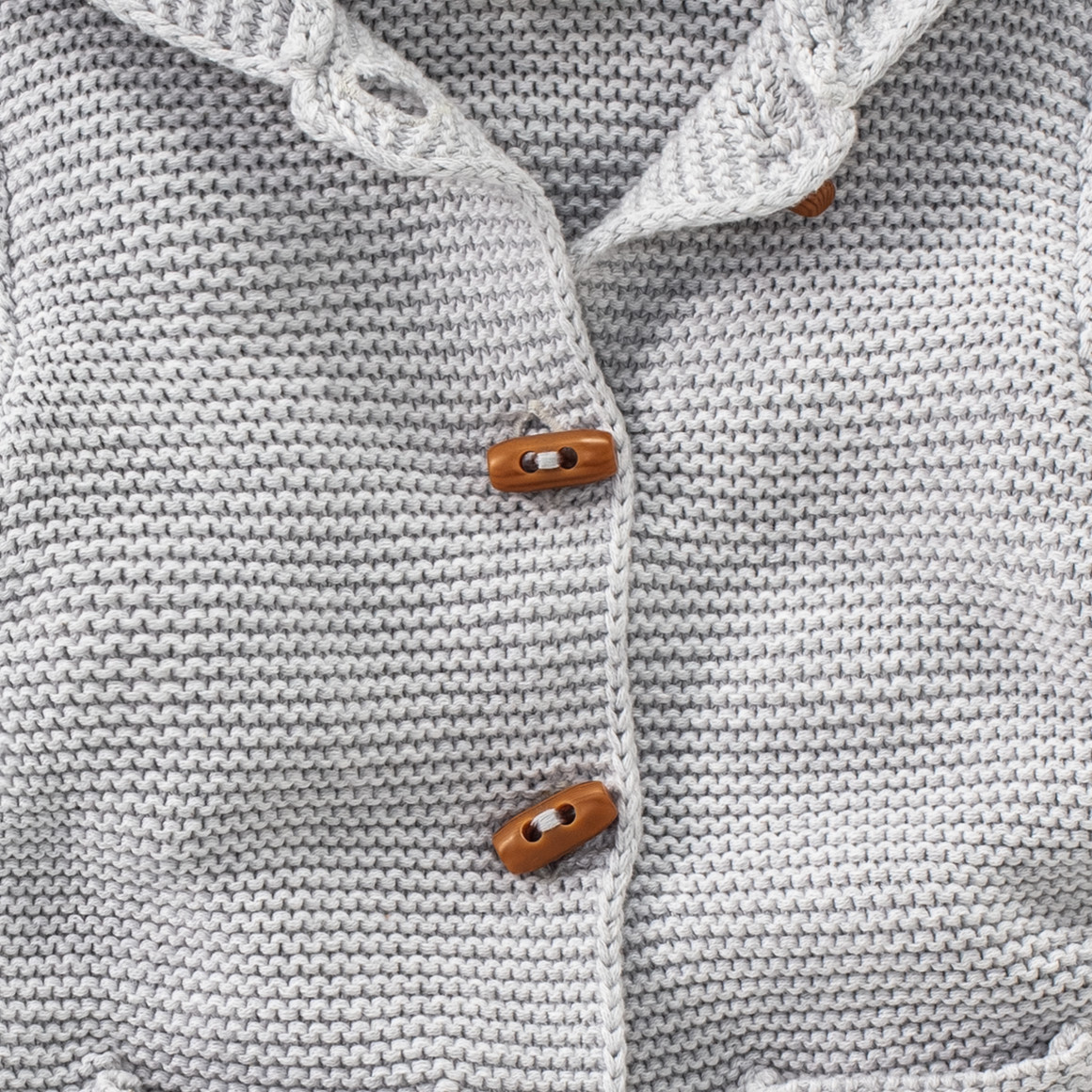 Baby Strickjacke mit Öhrchen