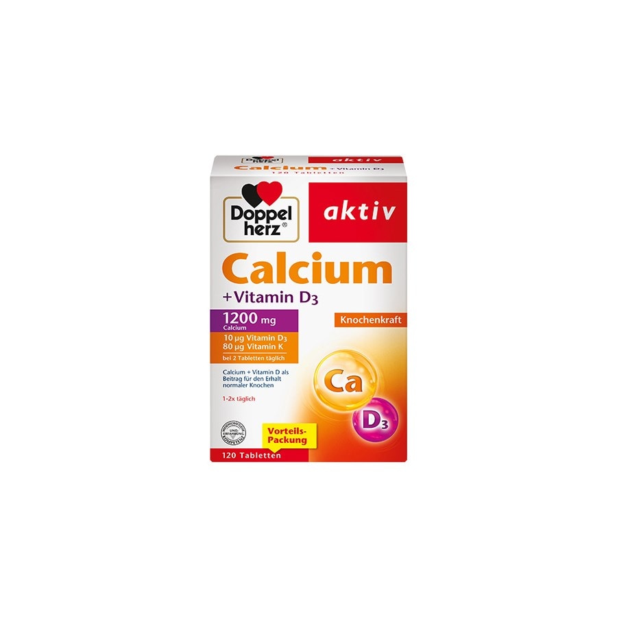 Calcium + Vitamin D3 Tabletten