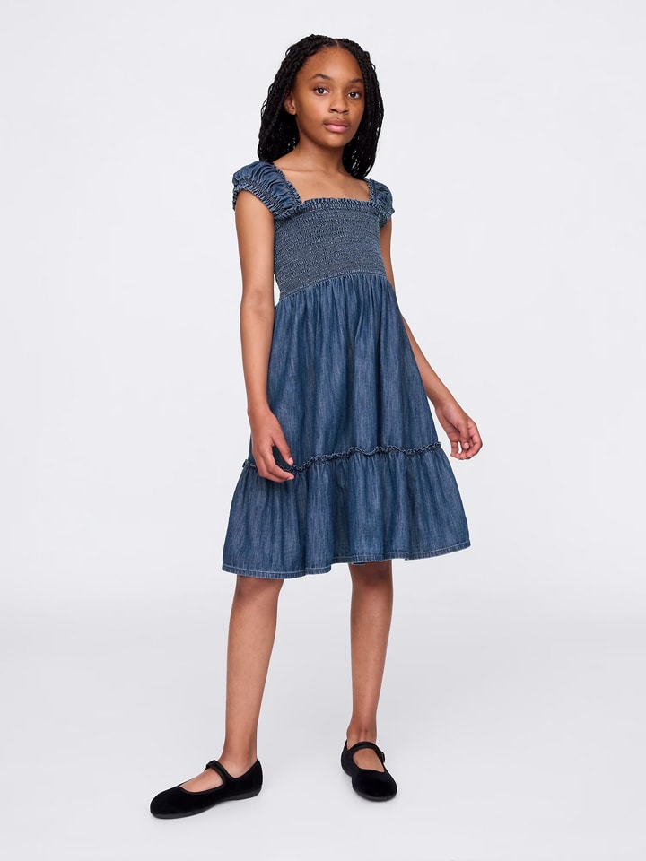 GAP Jeans-Kleid in Blau günstig kaufen
