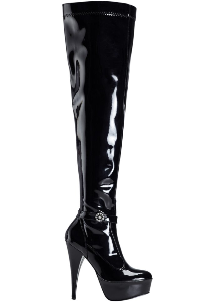 Plateau Overknee Stiefel