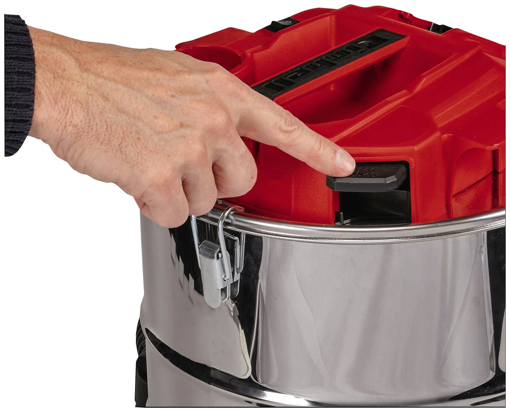 Einhell Aschesauger Akku-Aschesauger TE-AV 18/15 Li C-Solo, 150 W, beutellos, ohne Akku und Ladegerät