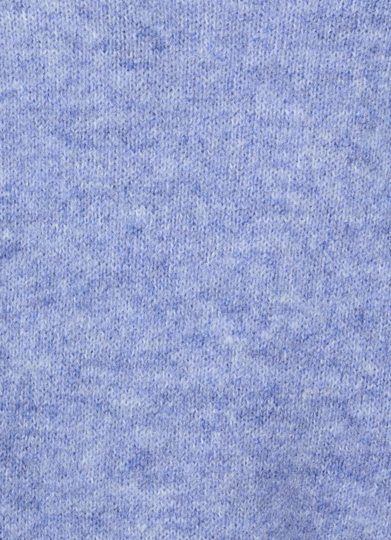 Maglione Andrea di Josephine & Co in pregiata maglia mista di lana d'alpaca con motivo mélange