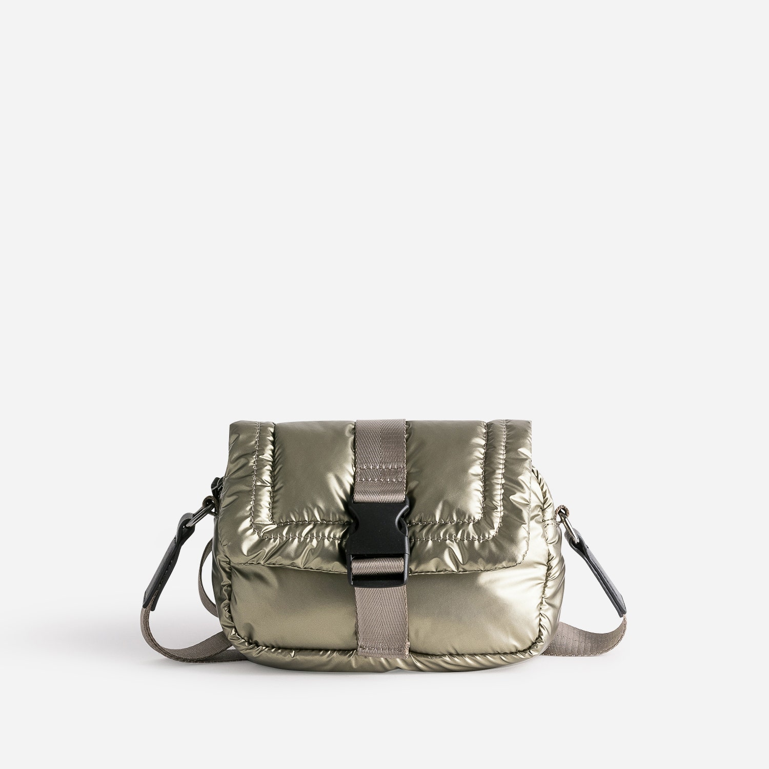 Sac à main TEXTO bronze matelassé