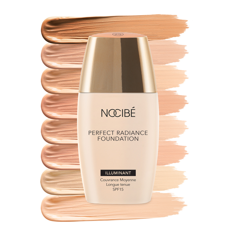 Nocibé Perfect Radiance Foundation Fond de Teint Couvrance Moyenne & Fini Lumineux