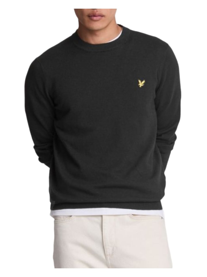 Lyle & Scott Strickpullover in Schwarz günstig kaufen S
