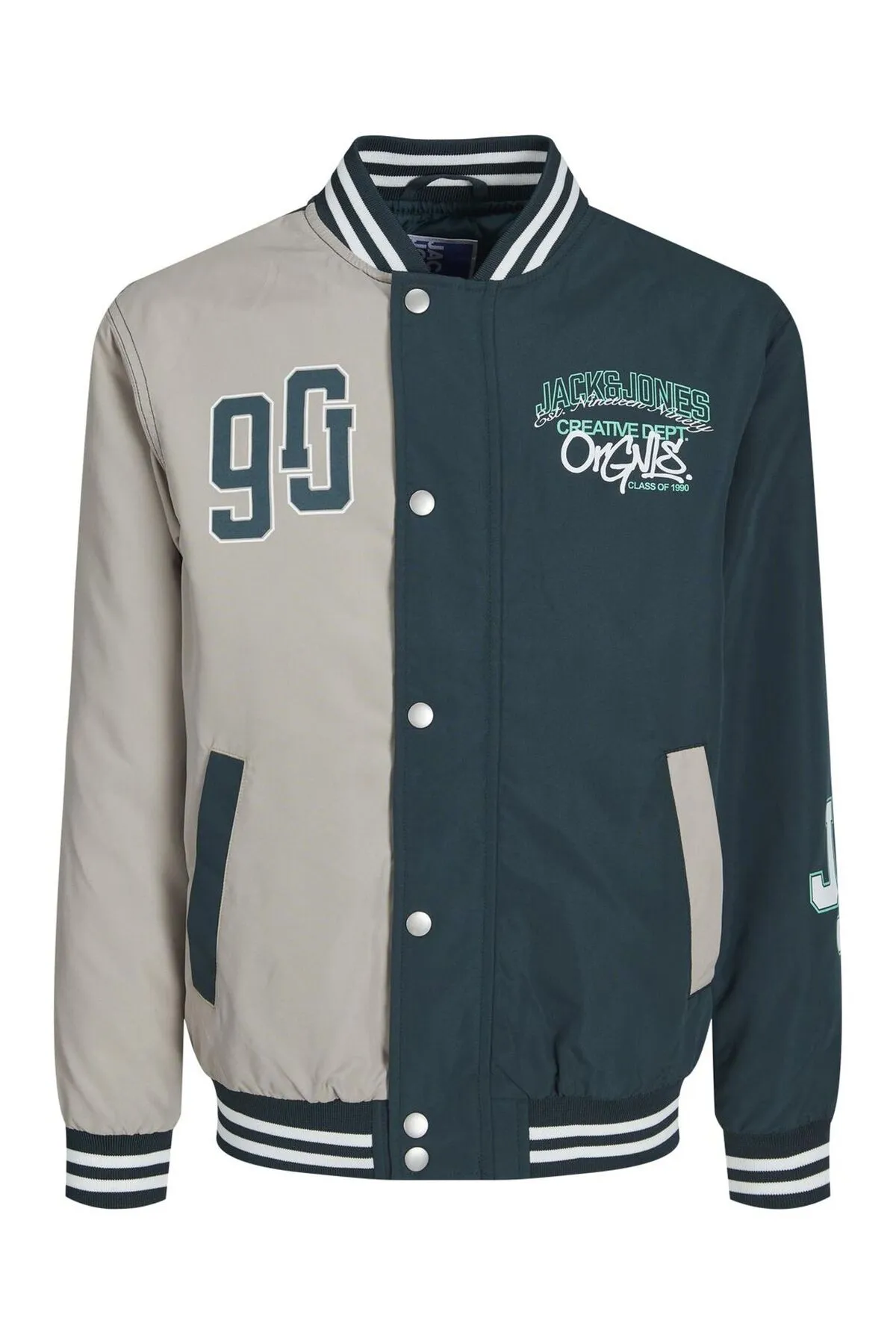 Jack & Jones Junior  Jacke - Grün - Regular Fit
