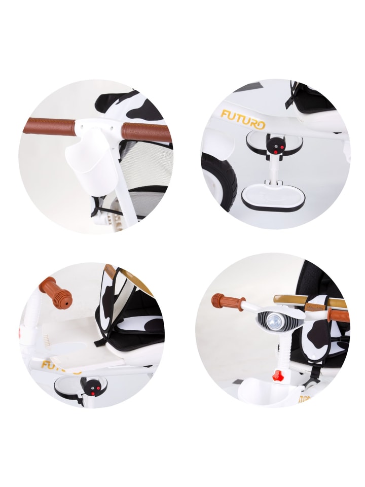 Chipolino Tricycle Futuro 2 in 1 faltbar in rosa günstig kaufen onesize