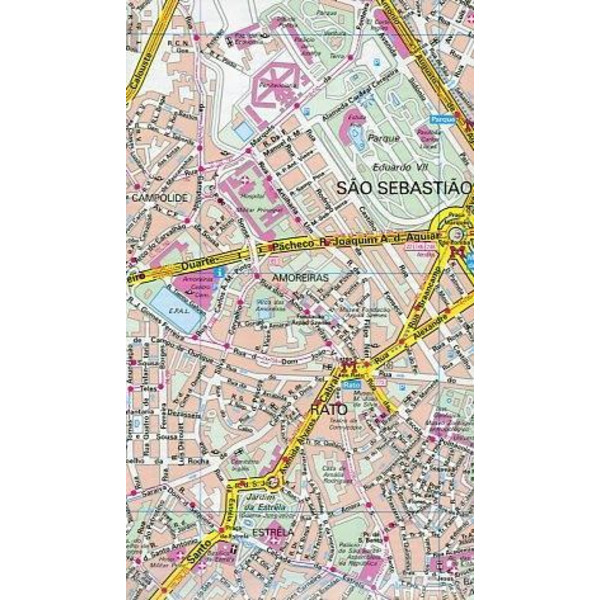 MARCO POLO Cityplan Lissabon 1 : 15 000 - Stadtplan
