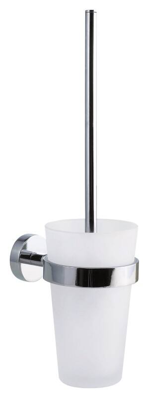 tesa Smooz Klobürste Silber, Weiß 39,5 (B) x 9,5 (T) x 13,5 (H) cm