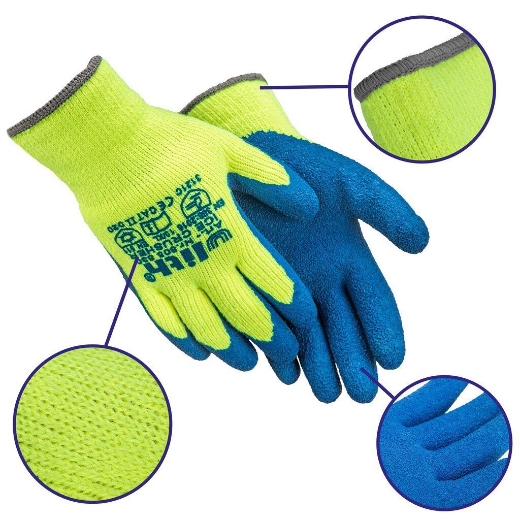 alca Arbeitshandschuhe Arbeitshandschuhe Winterhandschuh Schutzhandschuhe Winter gefüttert