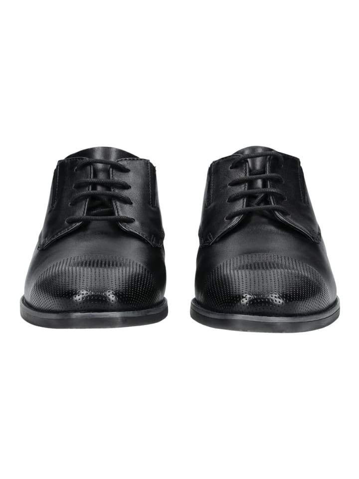 Bugatti Businessschuhe in Schwarz günstig kaufen