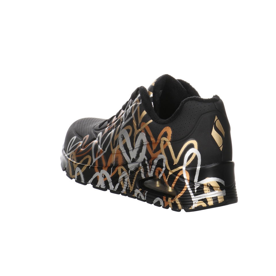Skechers Uno Metallic Love Sneaker