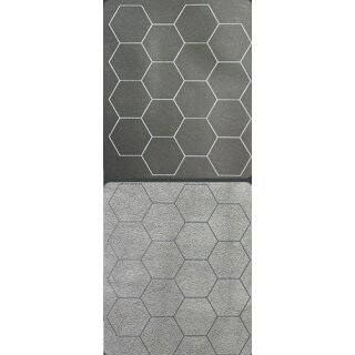 Megamat 1” Reversible Black-Grey Hexes (34½” x 48” Playing Surface)