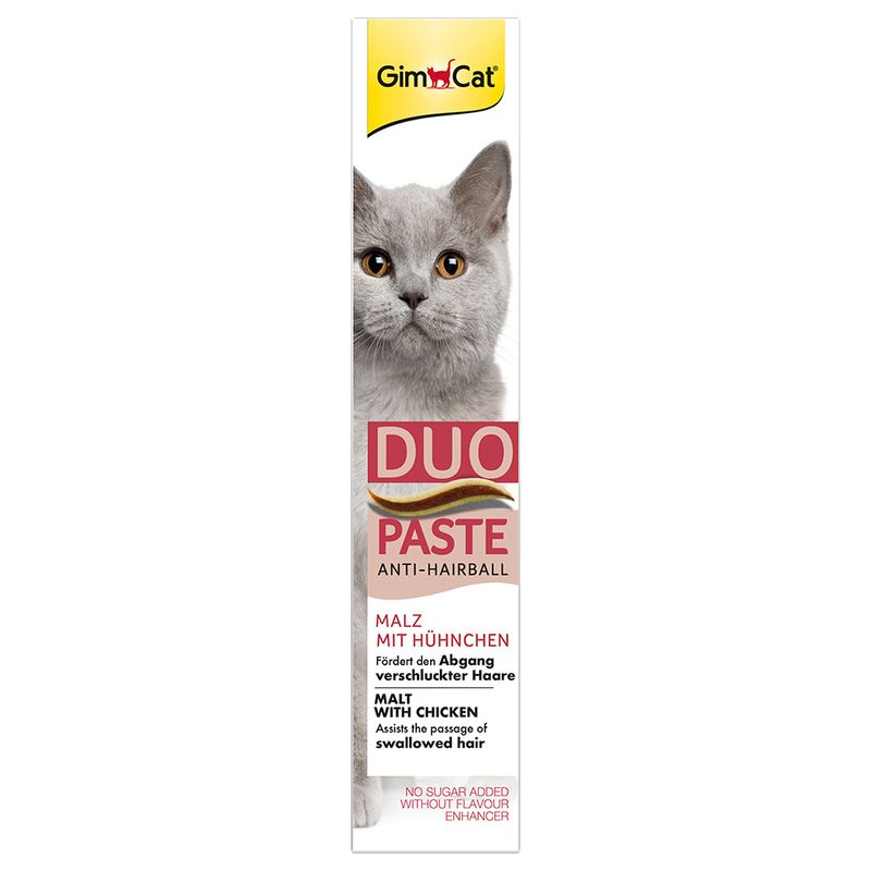 GimCat Anti-Hairball Duo-Paste Malz & Hühnchen