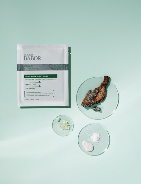 Doctor Babor Cleanformance Hemp Fiber Sheet Mask Tuchmaske