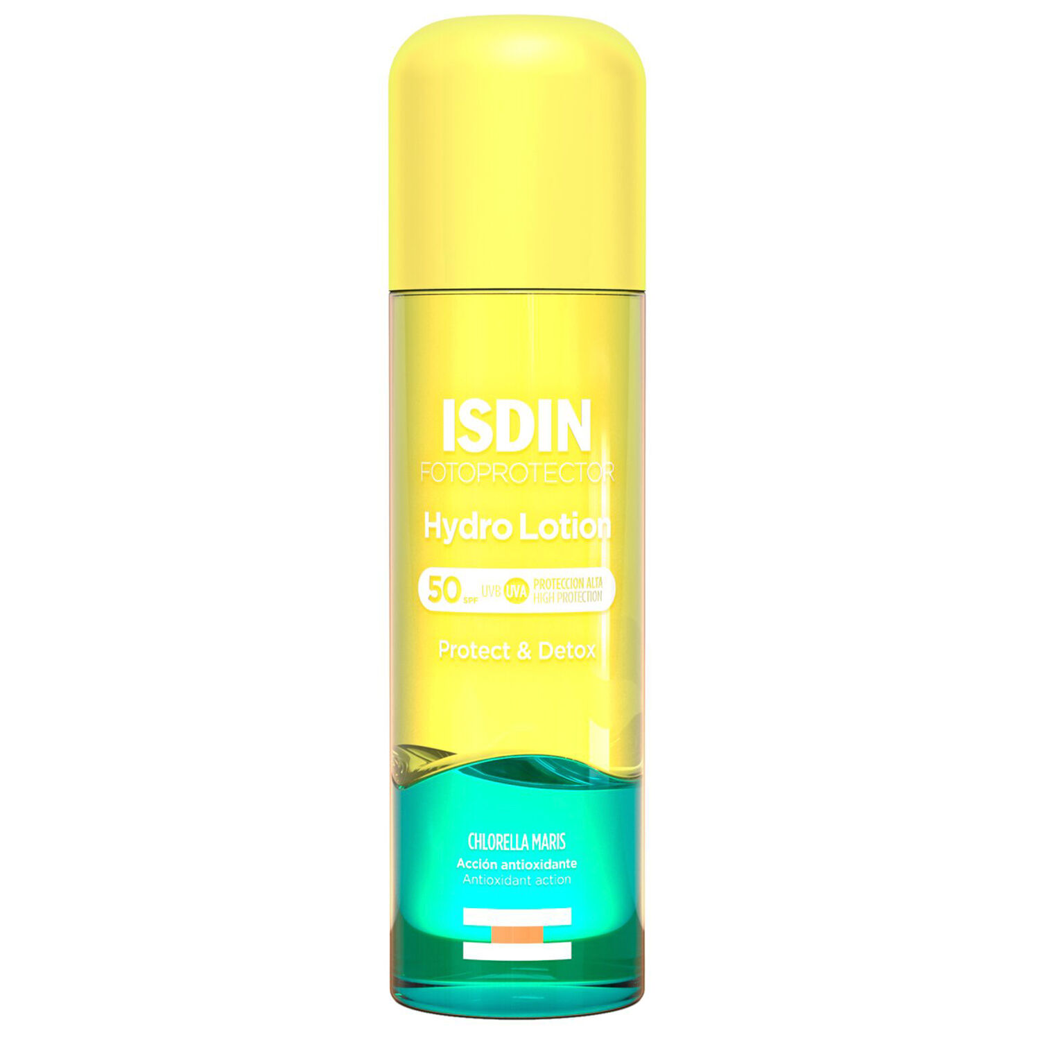 Isdin HydroLotion Huile solaire antioxydante biphasique SPF50 200ml