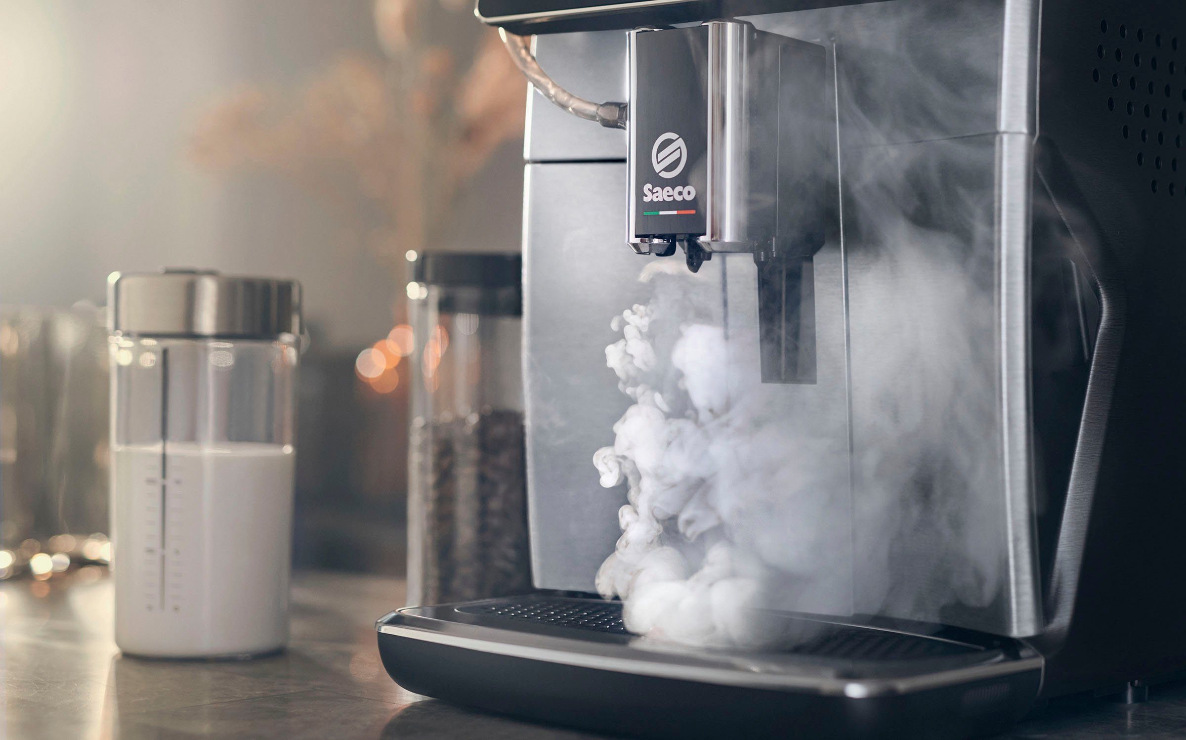 Saeco Kaffeevollautomat Xelsis Deluxe SM8785/00, für 22 Kaffeespezialitäten, mit 8 Benutzerprofilen und 5