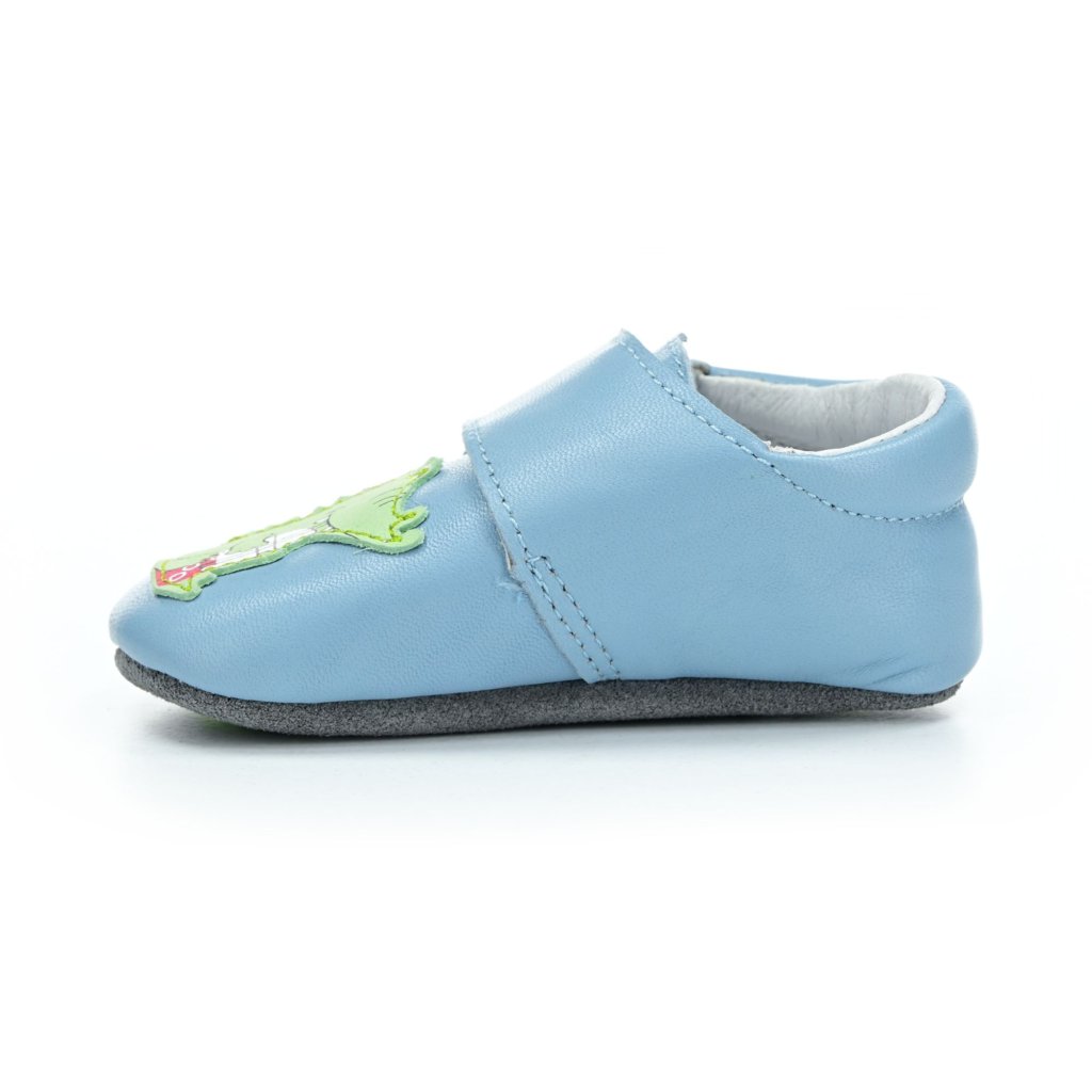 D.D.Step K1596-41603 blaue Barfußkrabbelschuhe