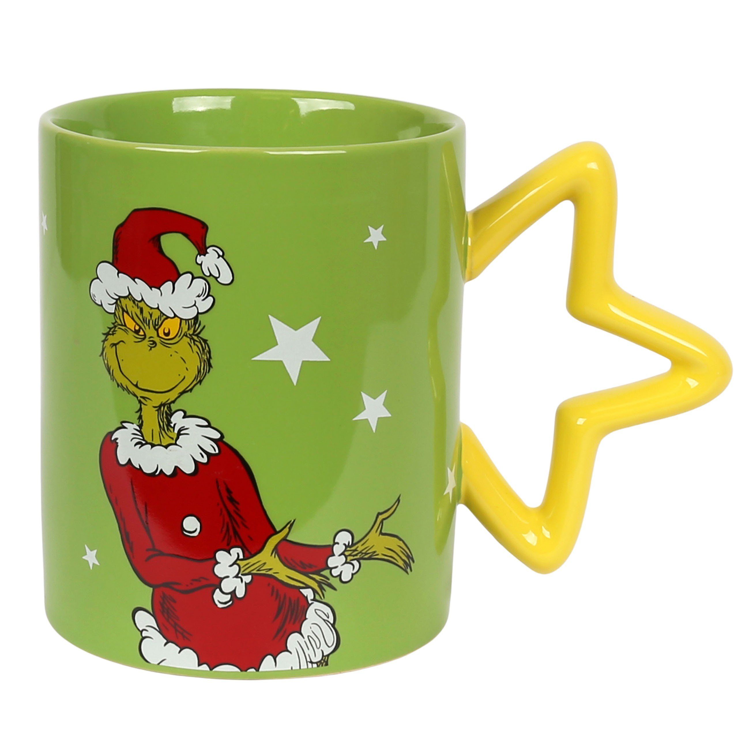 Sarcia.eu Becher Grinch 2x Weihnachtsbecher für Paare, Set, Geschenkbecher