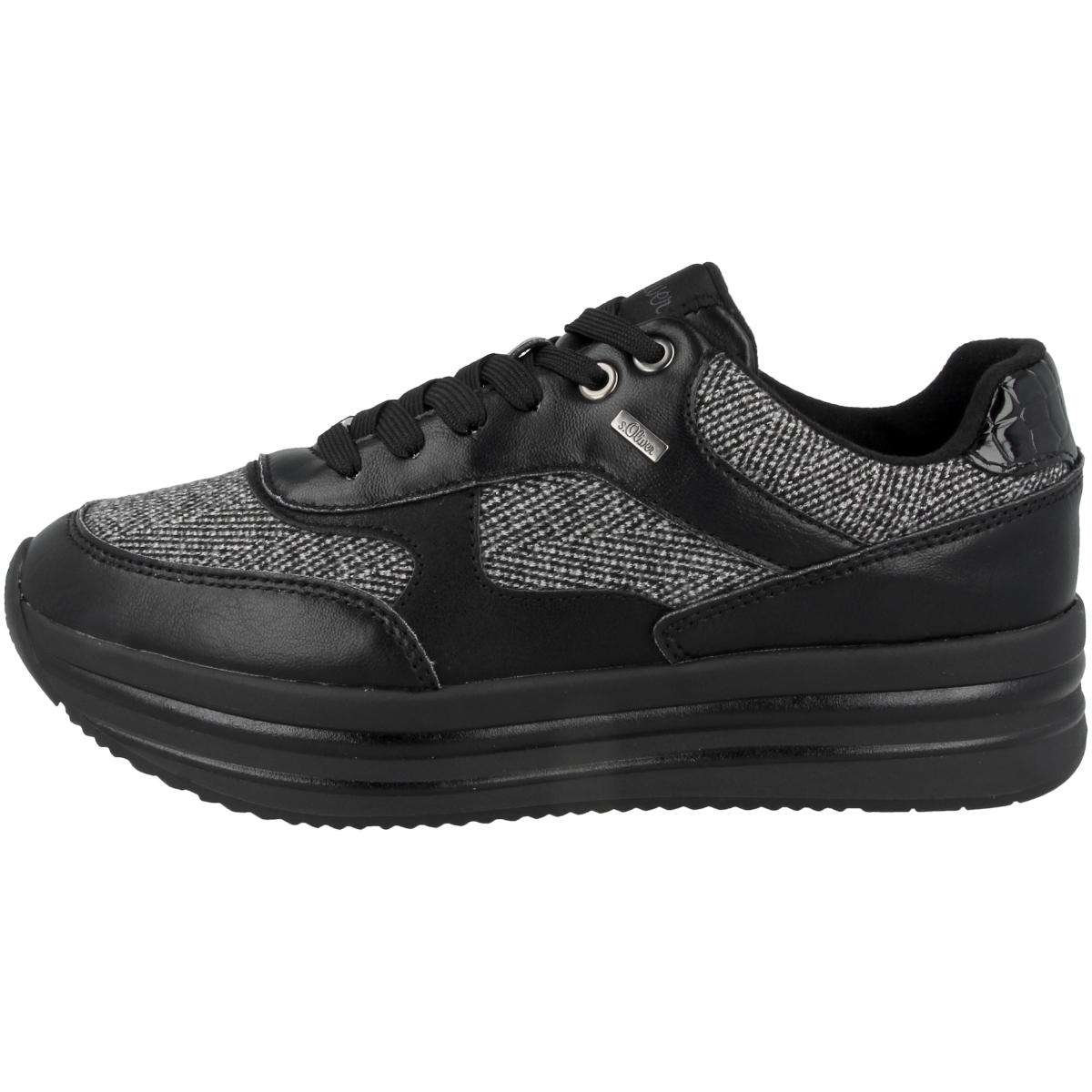 s.Oliver 5-23628-37 Sneaker Low schwarz