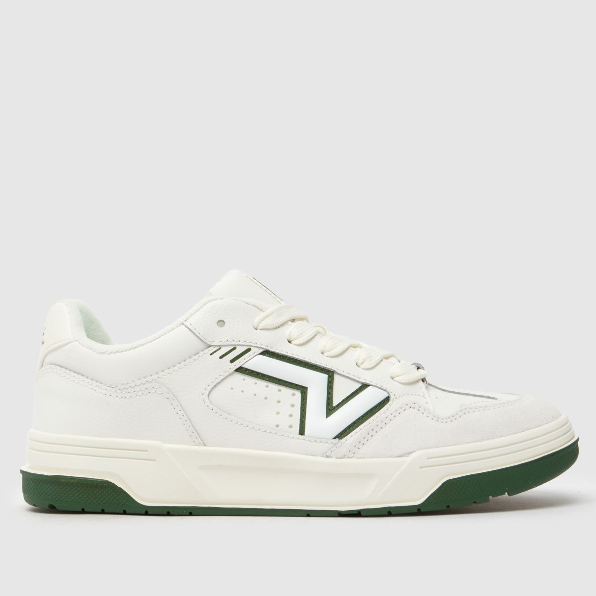 Vans – Upland – Vitt flerfärgade sneakers