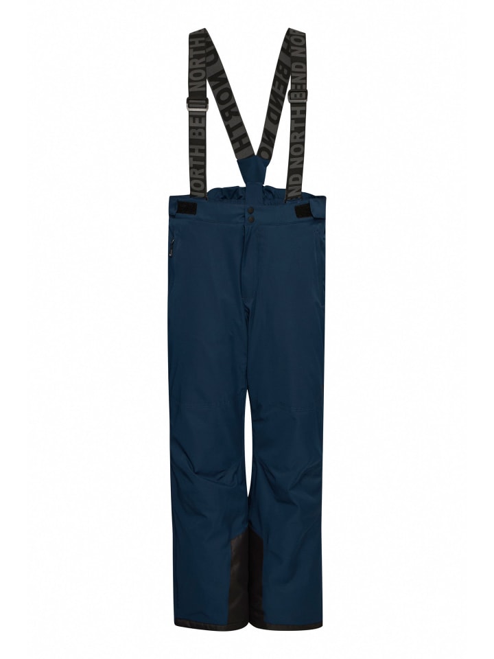 North Bend Skihose NBGilles M 173207MMM W-PRO 15.000 mit wasserdichter Beschichtung Skihose mit Träger in Blau günstig kaufen
