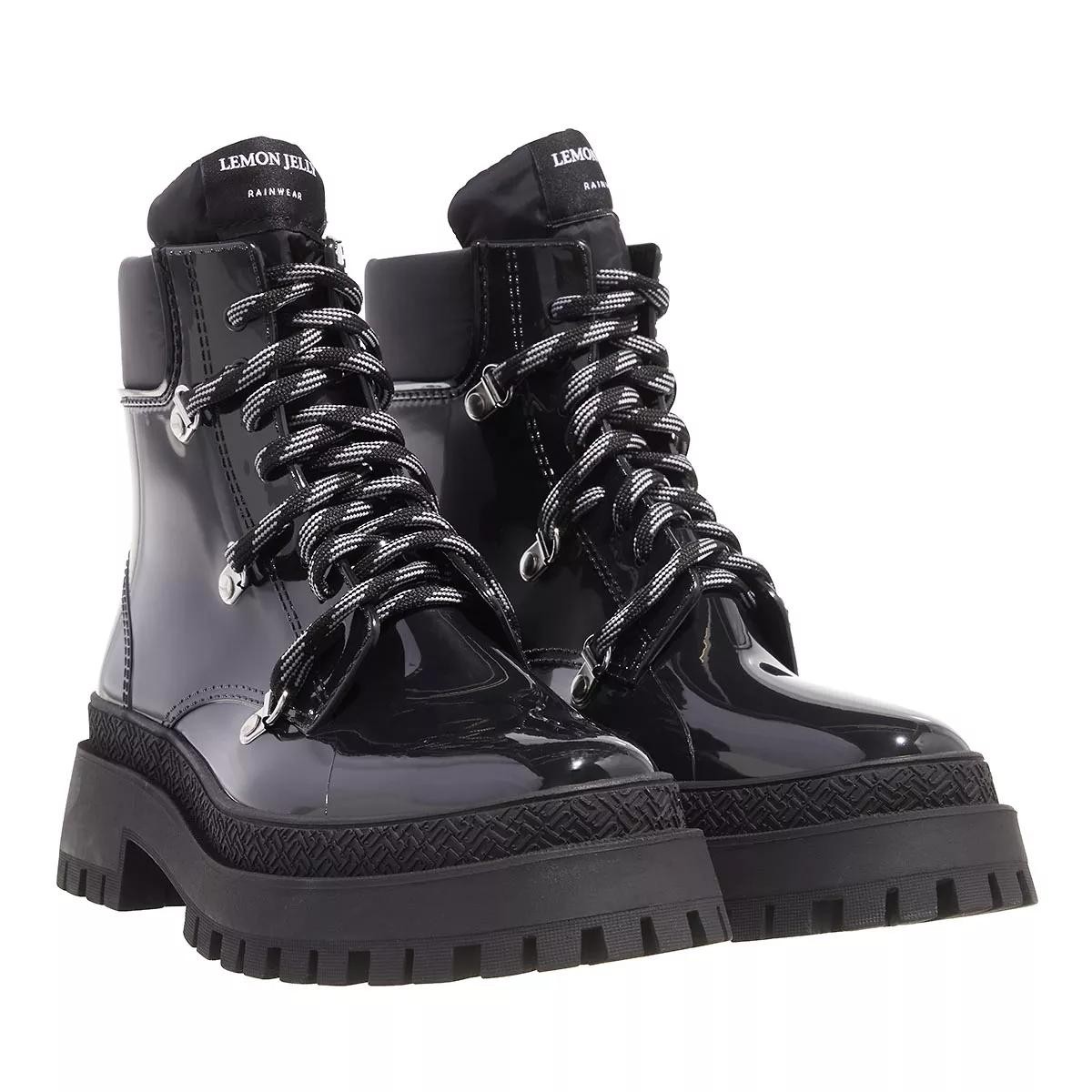 LEMON JELLY Stiefeletten schwarz Schnürstiefel