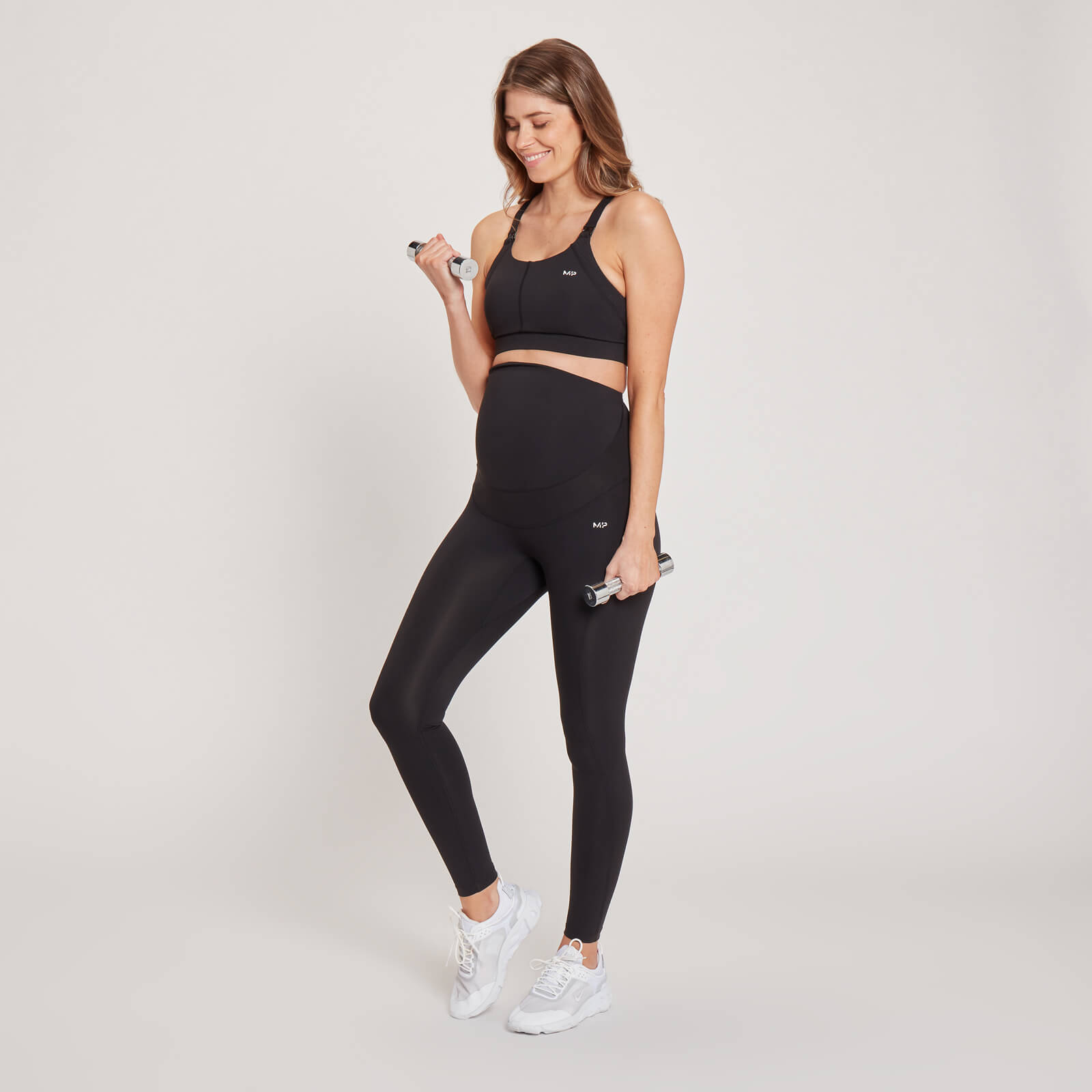 Brassière de sport de maternité/d’allaitement MP pour femmes – Noir