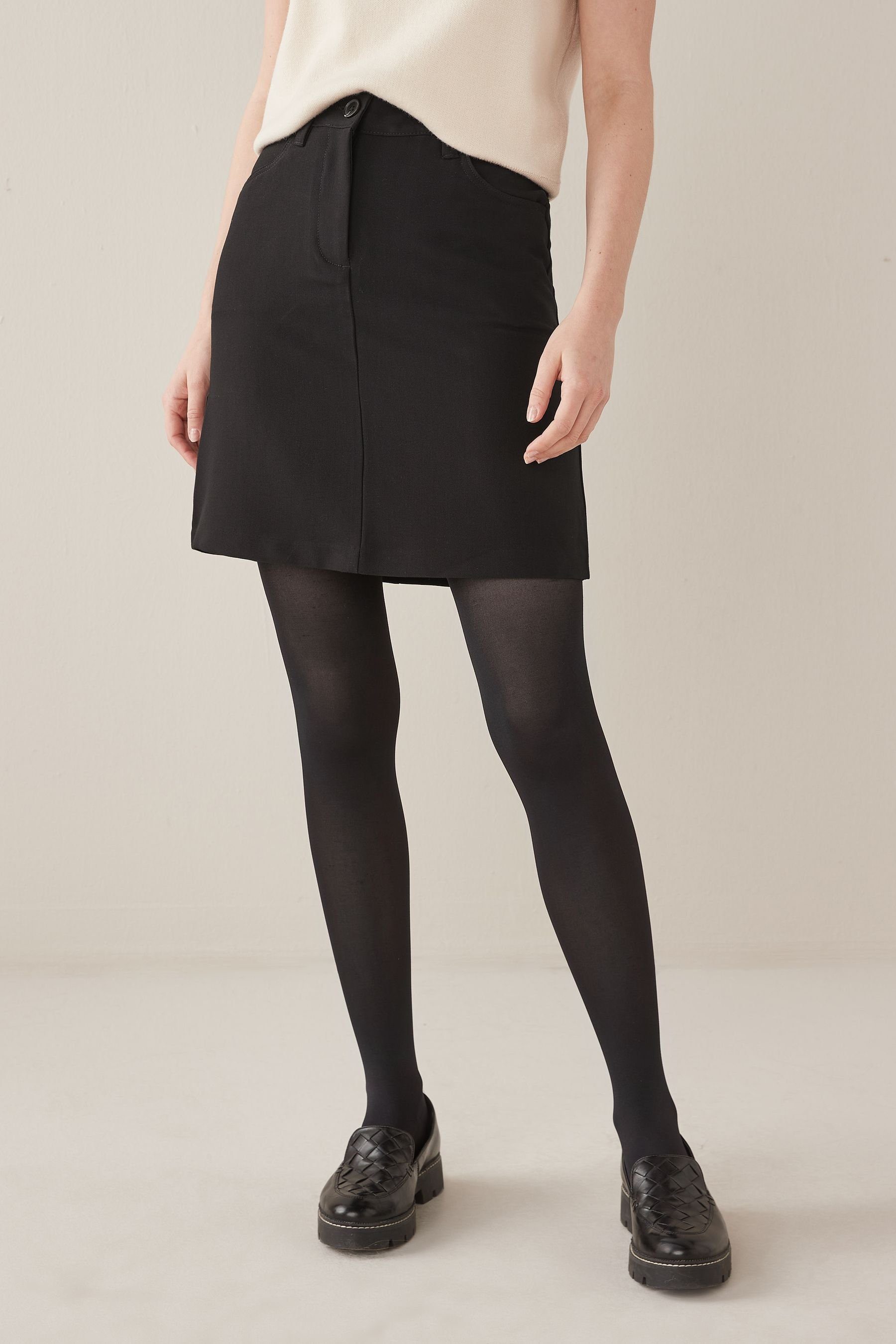Next Minirock Tailored Fit Minirock (1-tlg)