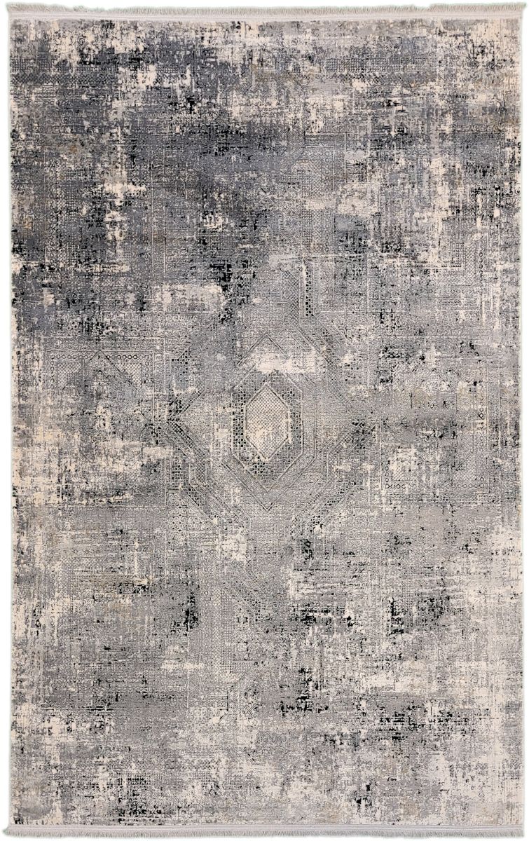 Webteppich Bhima Schwarz 160 x 230 cm