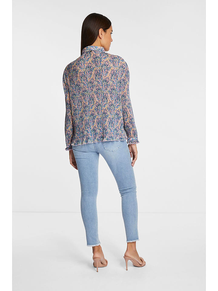 Rich & Royal Bluse in Rosa/ Blau günstig kaufen