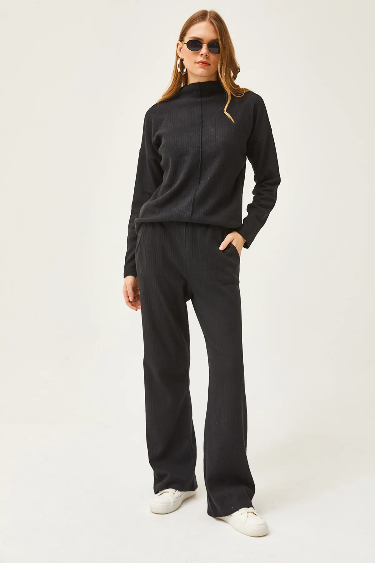 Olalook  Zweiteiler - Schwarz - Regular Fit