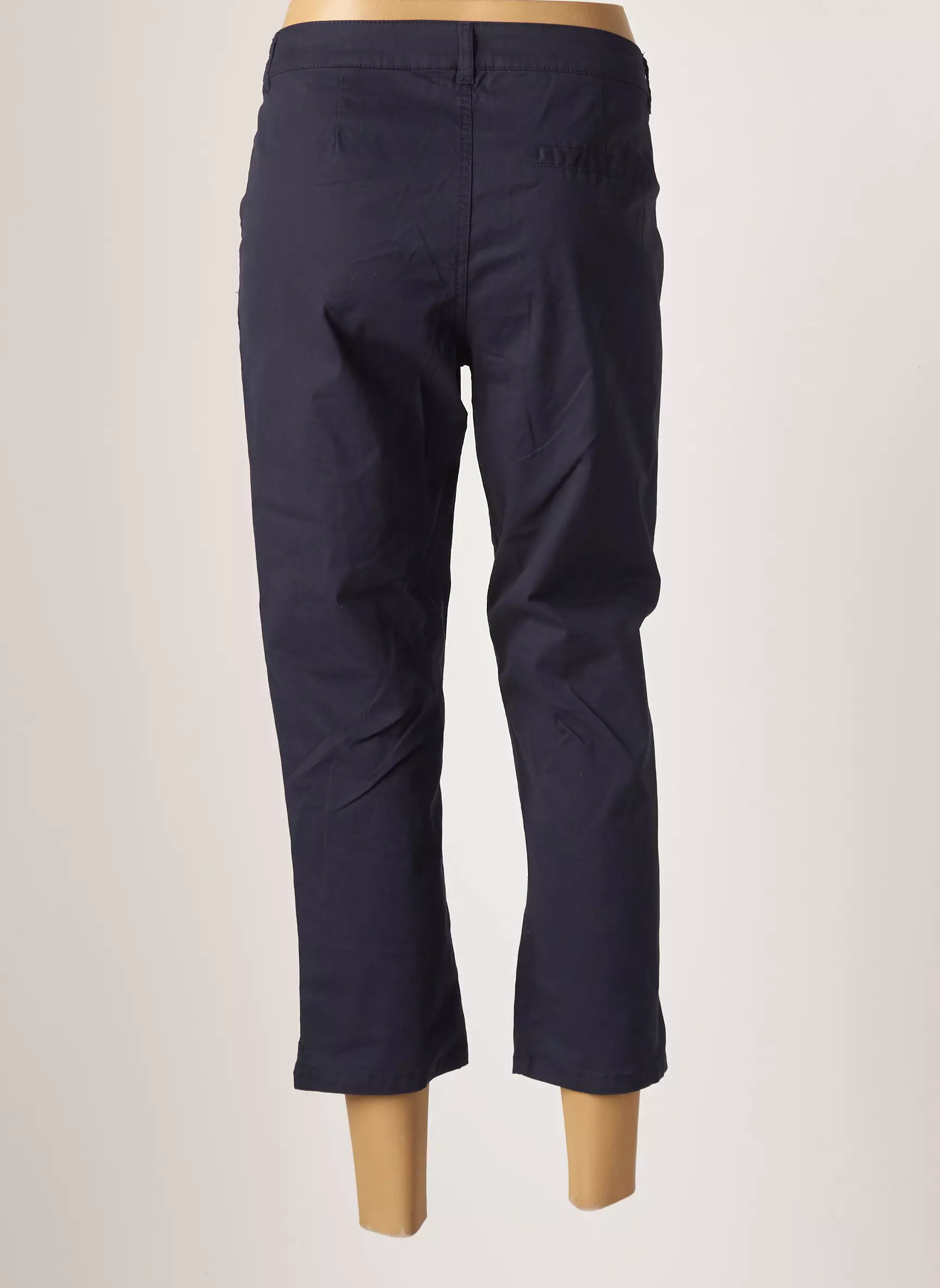 Jensen Pantacourts Femme couleur bleu