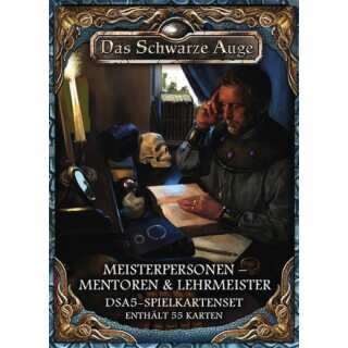 DSA5-Spielkartenset Av. Meisterp. 2 - Mentoren & Lehrmeister (DE)