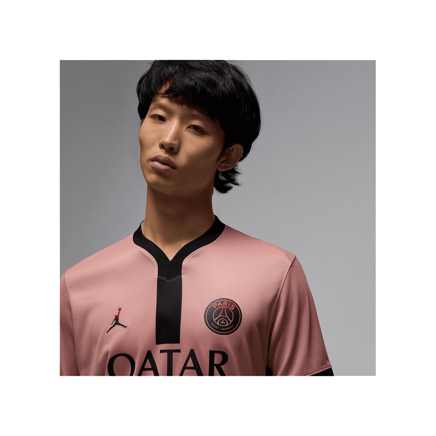 Jordan Paris St. Germain Trikot UCL 2024/2025 Pink F686