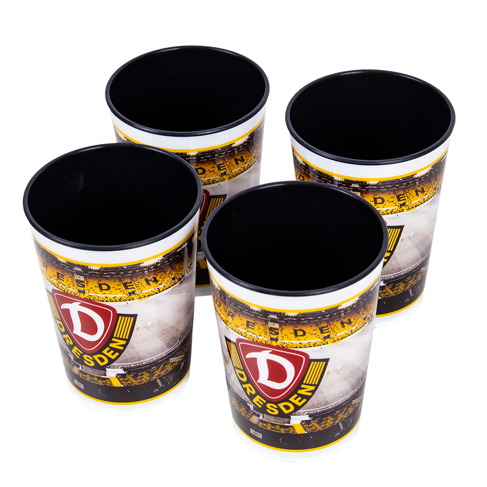 Mehrwegbecher STADION 330ml (4er Set)