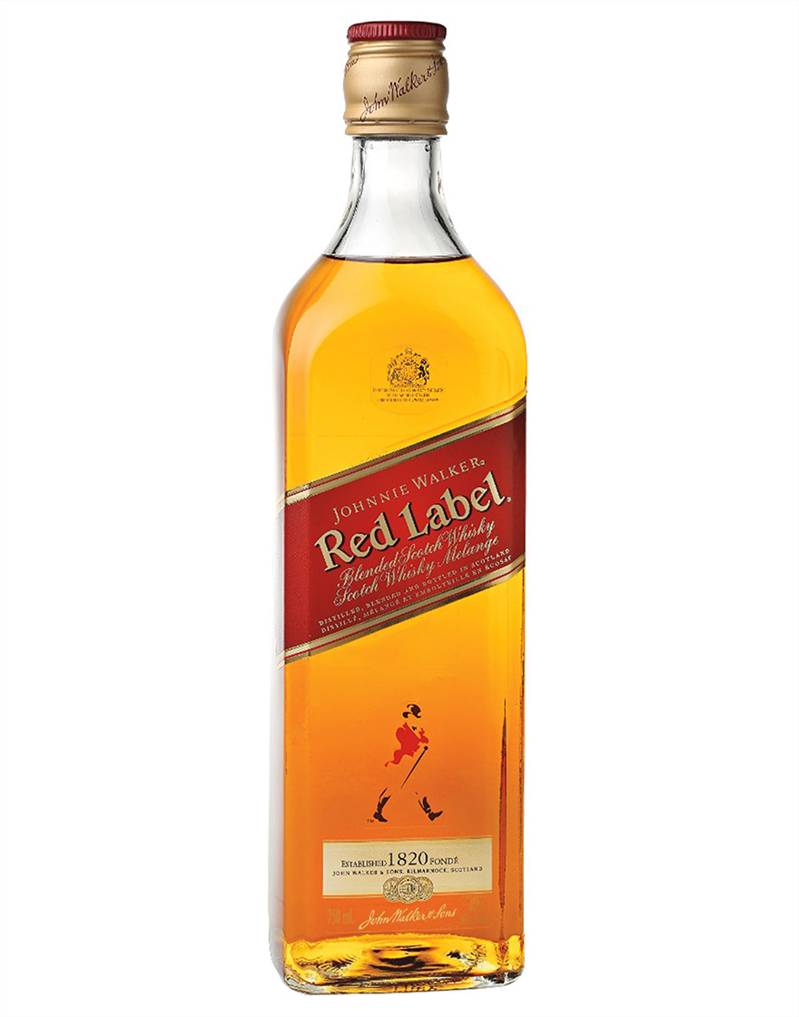 Blended Scotch Whisky Red Label Johnnie Walker 0,7 ℓ