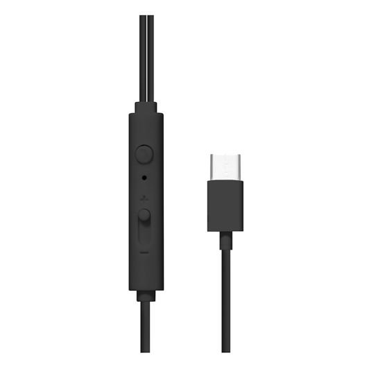 Căști intraauriculare TNB USB-C negre