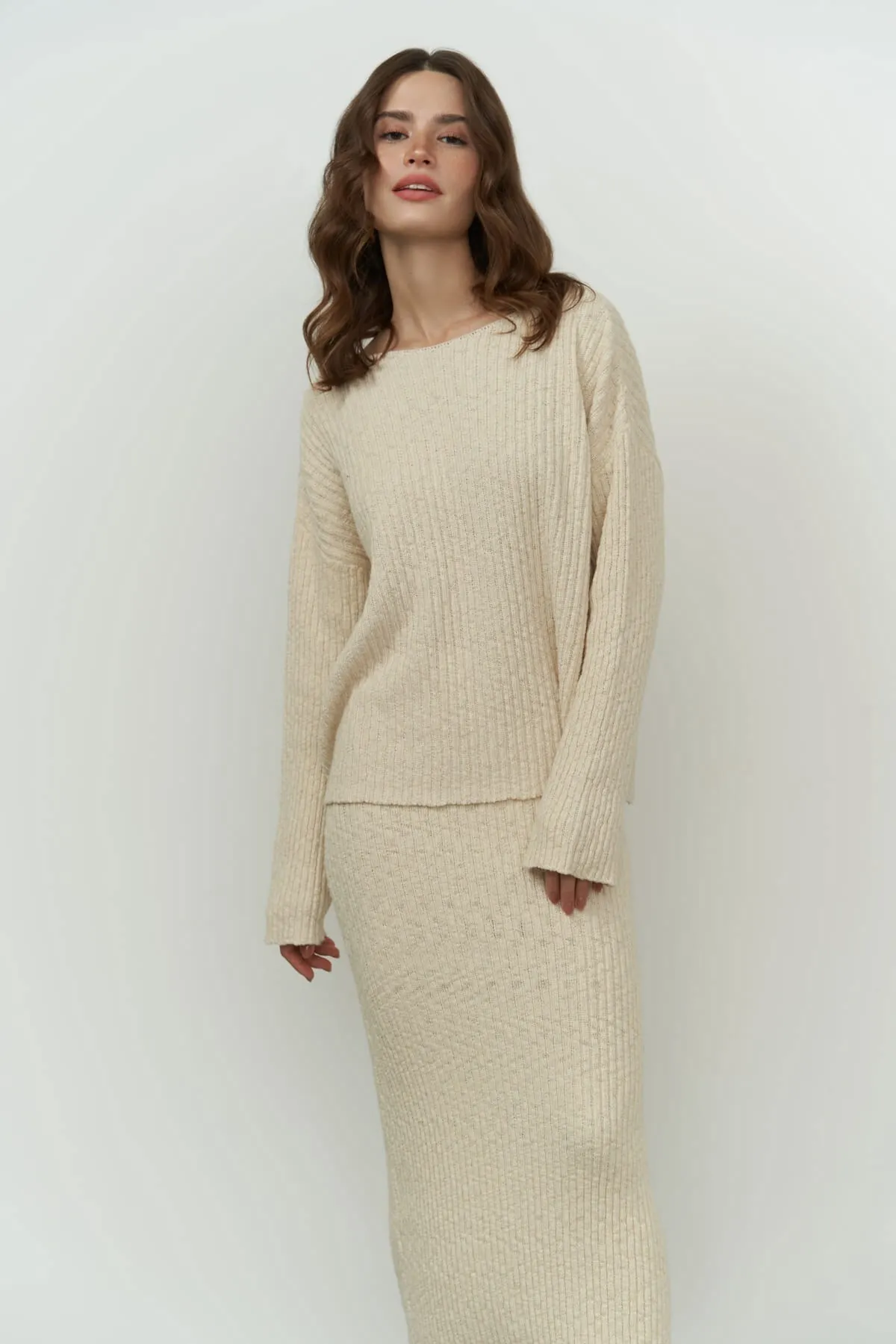 BOHEMAİ  Zweiteiler - Beige - Regular Fit