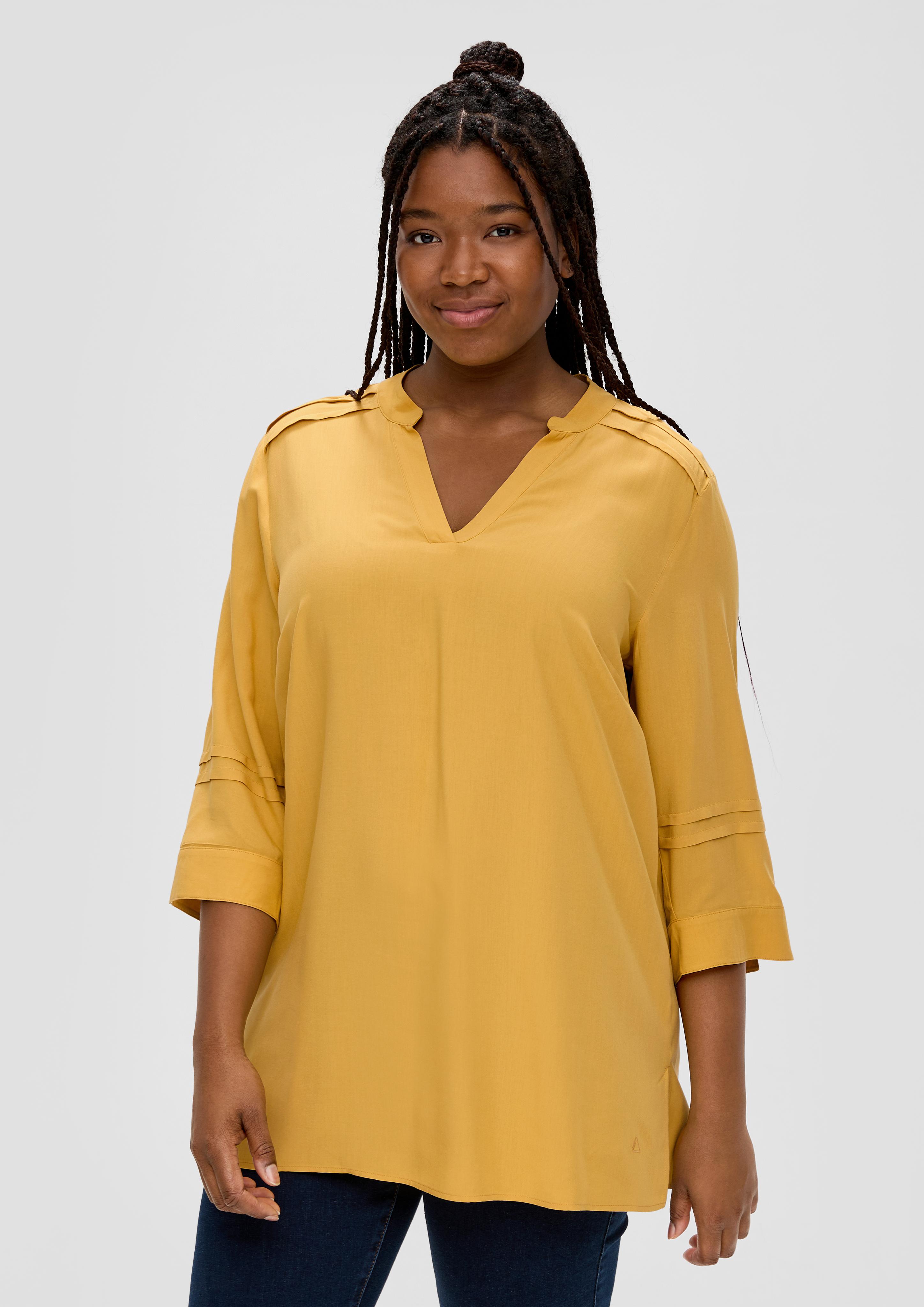 Viskosebluse mit Biesenfalten  2136251-1548