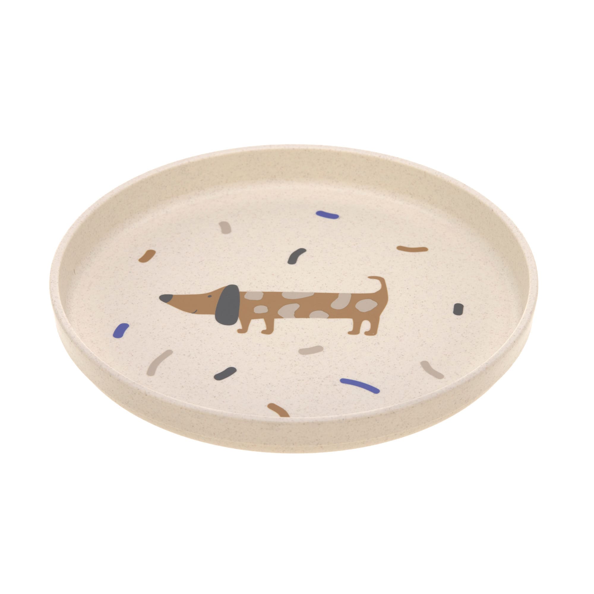 Kindergeschirr Set (Teller - Schüssel - Becher - Löffel), Little Mateys Royal Blau