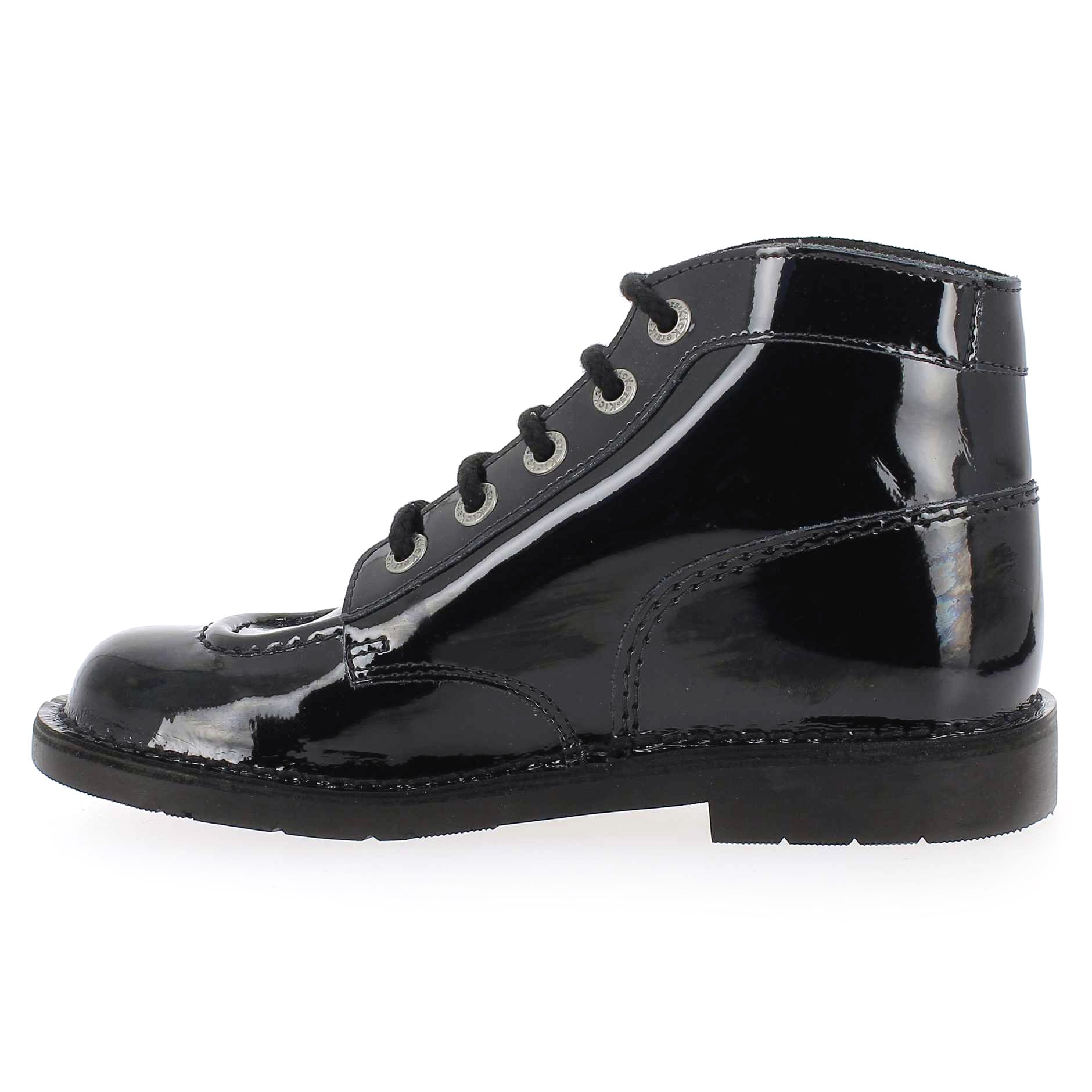 Kickers  KICK COLOR VERNIS - Noir