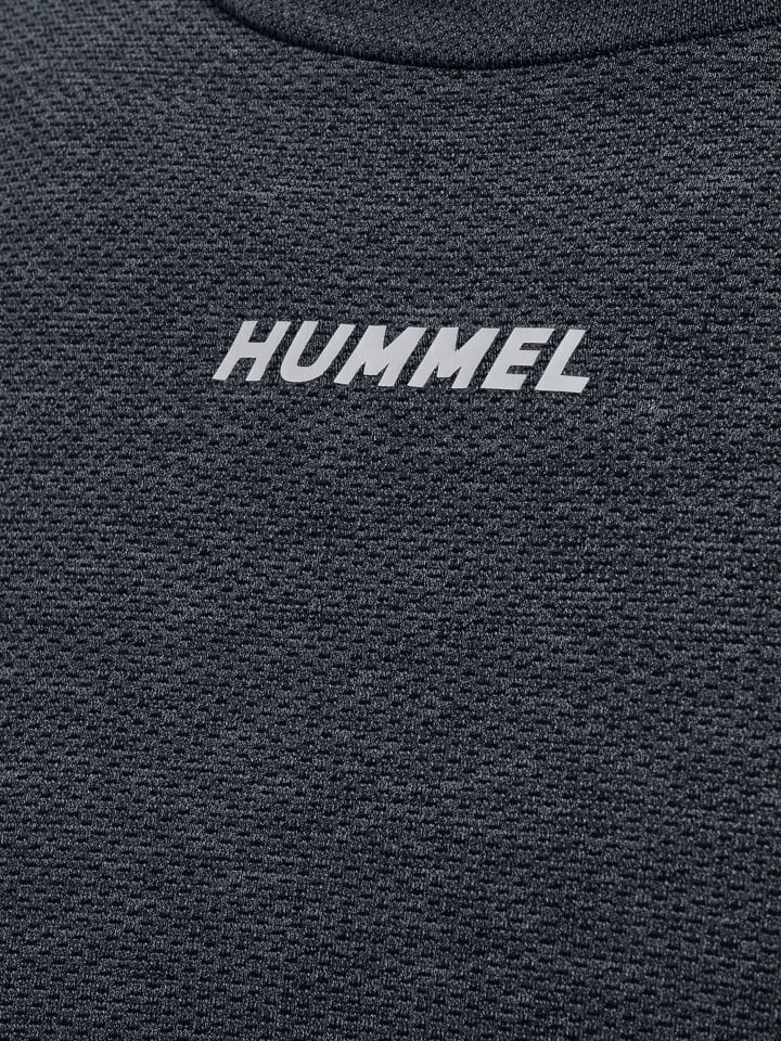 Hummel Hummel T-Shirt Raglanärmel Hmlte Mike Multisport Herren in BLACK/ASPHALT MELANGE günstig kaufen XL