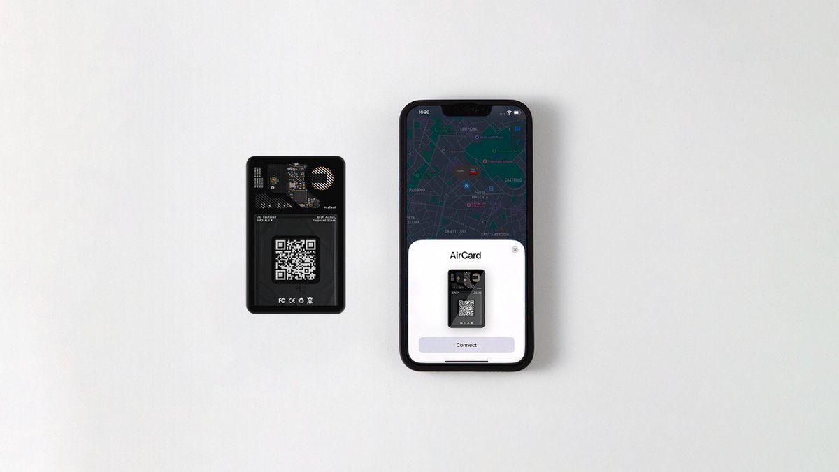 Rolling Square AirCard Bluetooth Tracker