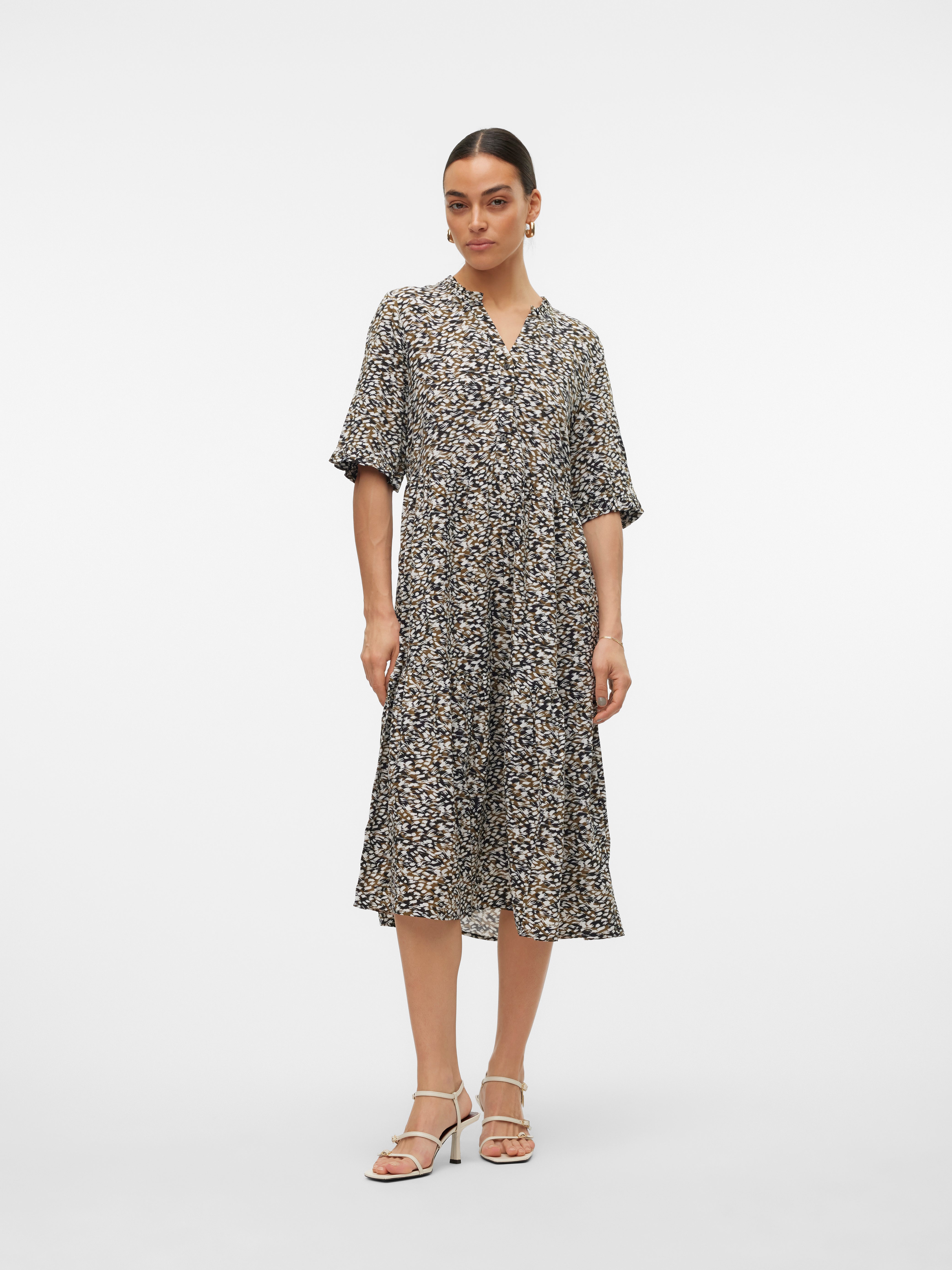 VMEASY Langes Kleid