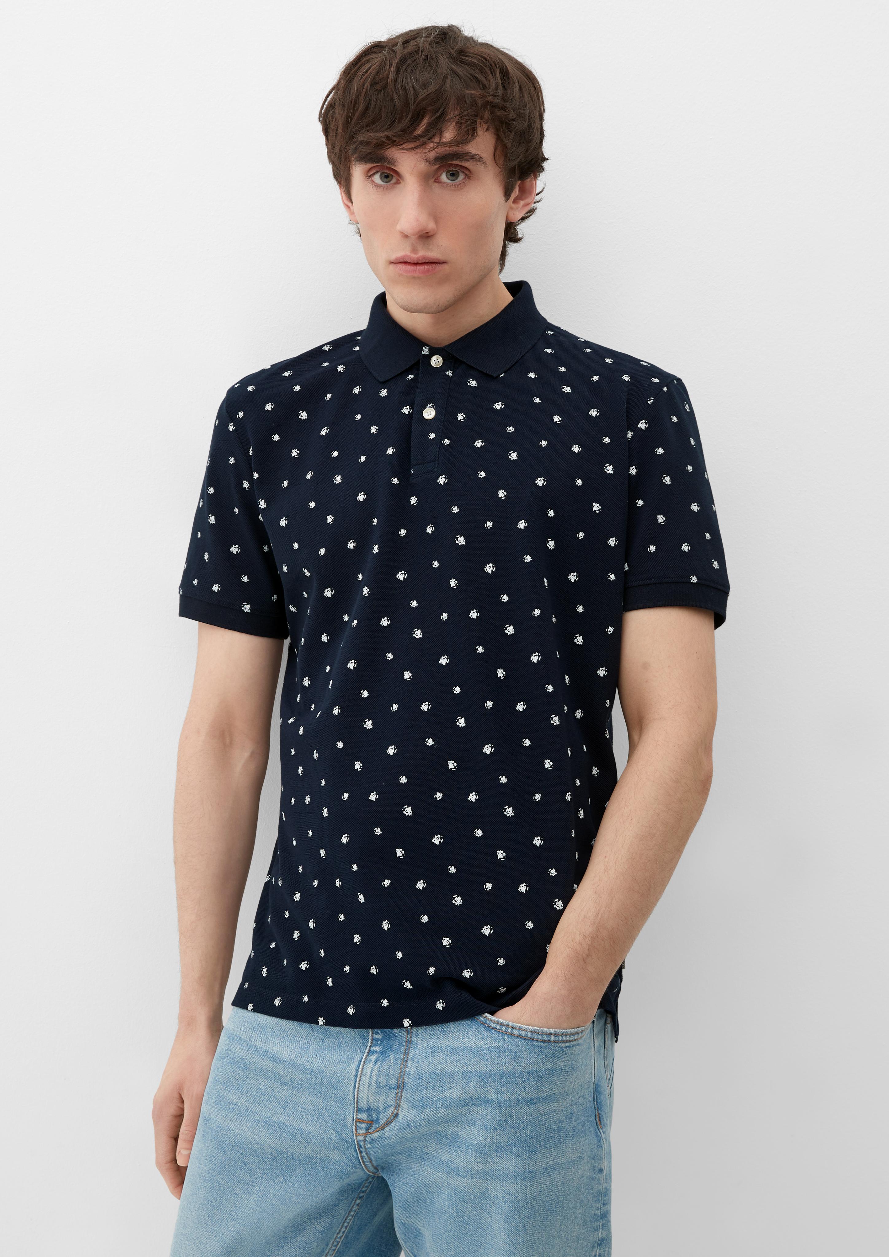 Poloshirt mit Allover-Print  2129836-59A0
