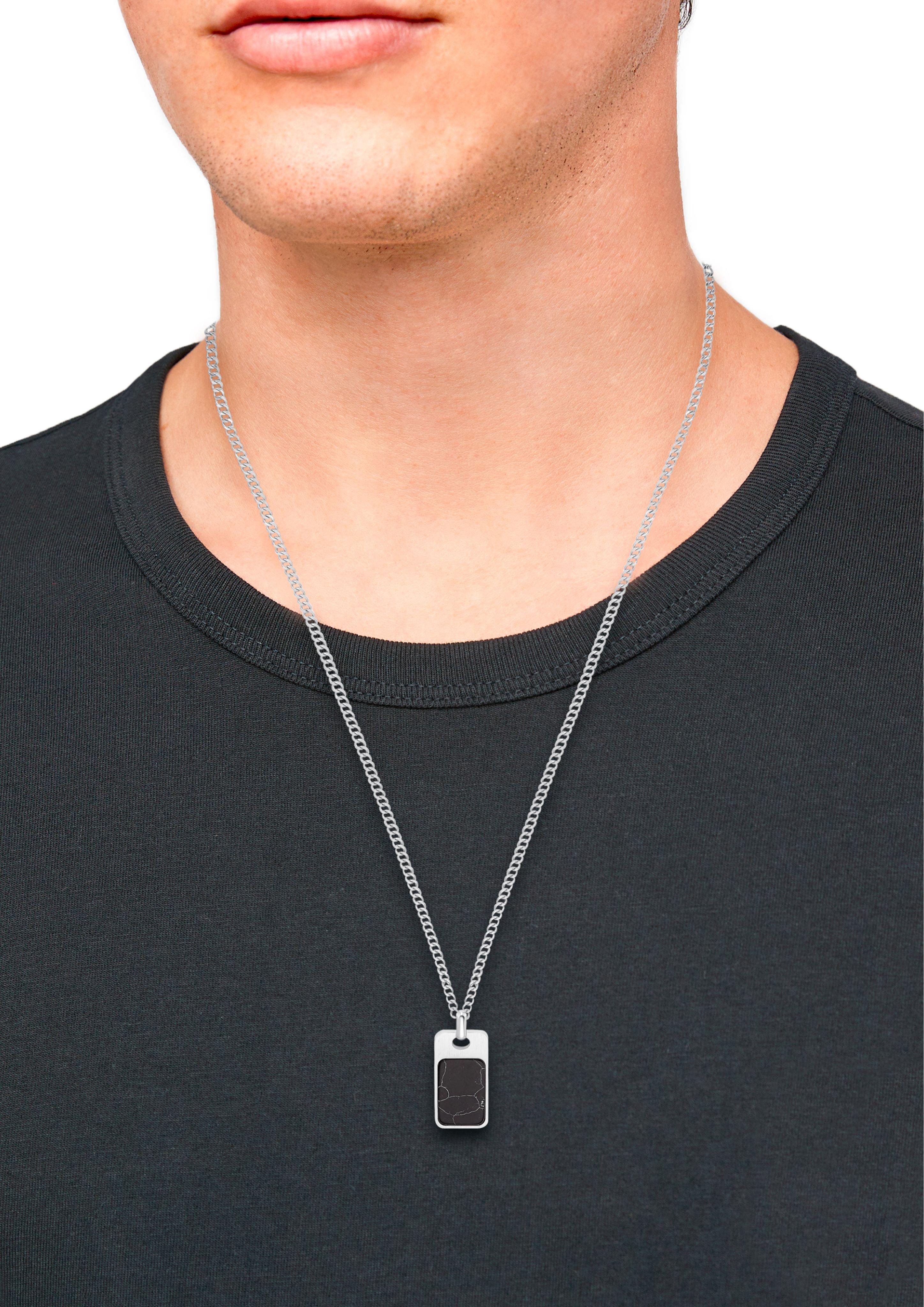 Halskette mit Dog-Tag Anhänger  6007234-92B0